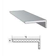 Наличник "Т" ЭМА прямой (Полуночный синий) 70*08*2150 комплект (5 шт.)
