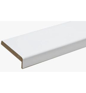 Наличник "Т" ПЭТ White Silk МДФ Тип-0 2150*70*8 (20*3)