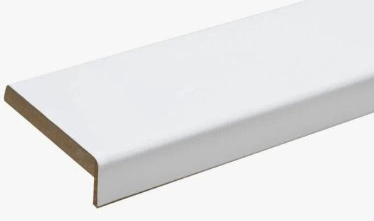 Наличник "Т" ПЭТ White Silkwood МДФ Тип-0 2150*70*8 (20*3)
