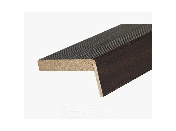 Наличник "Т" ПВХ Dark Barnwood МДФ Прямоугольный 2150*70*8