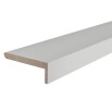 Наличник Т "ПВХ"10х75x2150 мм, Белоснежно матовый