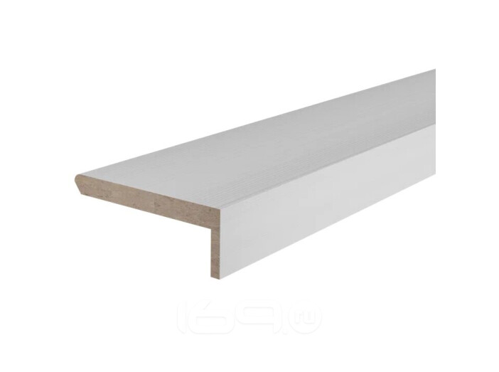 Наличник Т "ПВХ"10х75x2150 мм, Дуб серена белый кристалл