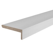 Наличник Т "ПВХ"10х75x2150 мм, Дуб серена белый кристалл