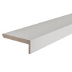 Наличник Т "ПВХ" 10х75x2250 мм, Мелинга белая