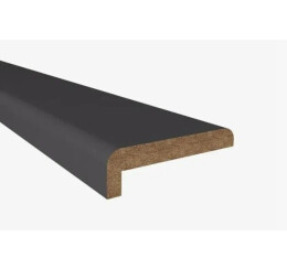 Наличник телескопический Флекс Эмаль Shellac Graphite МДФ Прямоугольный 2450*70*8