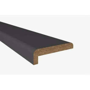Наличник телескопический Флекс Эмаль Shellac Graphite МДФ Прямоугольный 2450*70*8