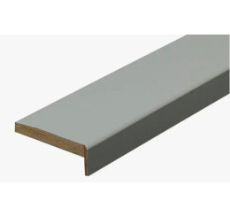 Наличник телескопический Флекс Эмаль Shellac Grey МДФ Прямоугольный 2180*100*8