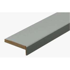Наличник телескопический Флекс Эмаль Shellac Grey МДФ Прямоугольный 2480*100*8