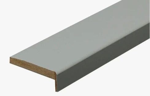Наличник телескопический Флекс Эмаль Shellac Grey МДФ Прямоугольный 2480*100*8