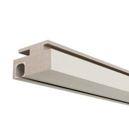 Перекладина "Т" для склад. двери ЭКО Bianco Veralinga МДФ 2000*70*46 (п, с напр. П-2) 