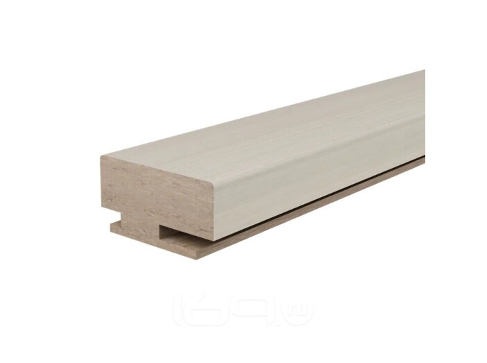 Стойка "Т" для склад. двери ЭКО Bianco Melinga МДФ 2070*70*22 (п)