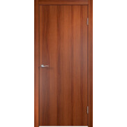 Дверь межкомнатная ДПГ Гладкое МДФ 6 мм Финиш Флекс, Итальянский орех, глухая, каркасно-щитовая