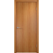 Дверь межкомнатная ДПГ Гладкое МДФ 6 мм Финиш Флекс, Миланский орех, глухая, каркасно-щитовая