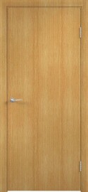 Дверь межкомнатная ДПГ Гладкое Финиш Флекс, Дуб сторсанд янтарный, глухая, каркасно-щитовая