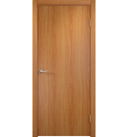 Дверь межкомнатная ДПГ Гладкое ФП Финиш Флекс, Миланский орех, глухая, каркасно-щитовая
