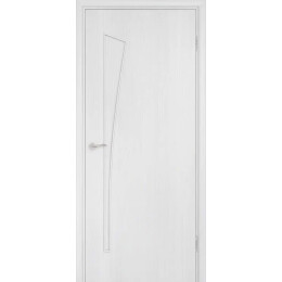 Дверь межкомнатная Belezza Ламинированные Белый, глухая, кромка обычная, каркасно-щитовая