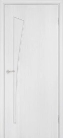 Дверь межкомнатная Belezza Ламинированные Белый, глухая, кромка обычная, каркасно-щитовая