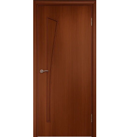 Дверь межкомнатная Belezza Финиш Флекс, Ламинированные, Итальянский орех, глухая, каркасно-щитовая