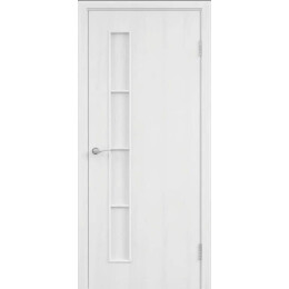 Дверь межкомнатная Тип С-14 Ламинированные Белый, глухая, кромка обычная, каркасно-щитовая