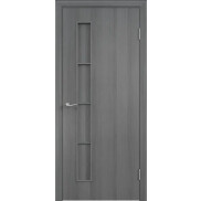 Дверь межкомнатная Тип С-14 Ламинированные Серый, глухая, кромка обычная, каркасно-щитовая