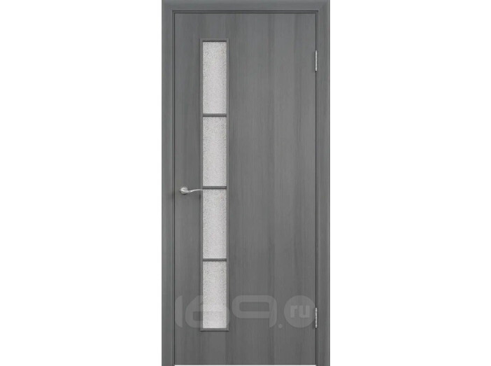 ПО ФП Тип С-14 Серый Сатинат белый 200*70