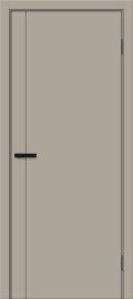 Дверь межкомнатная Браво-0.10 П ПЭТ, Clay Silk, глухая, каркасно-щитовая