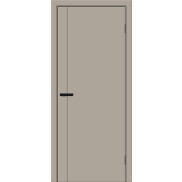 Дверь межкомнатная Браво-0.10 П ПЭТ, Clay Silk, глухая, каркасно-щитовая