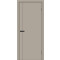 Дверь межкомнатная Браво-0.10 П ПЭТ, Clay Silk, глухая, каркасно-щитовая