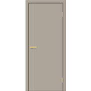 Дверь межкомнатная Браво-0.10.П (SG:P3) ПЭТ, Clay Silk, глухая, каркасно-щитовая