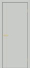 Дверь межкомнатная Браво-0.10.П (SG:P3) ПЭТ, Grey Silk, глухая, каркасно-щитовая
