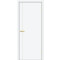 Дверь межкомнатная Браво-0.10.П (SG:P3) ПЭТ, White Silk, глухая, каркасно-щитовая