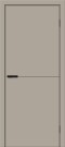 Дверь межкомнатная Браво-0.21 П ПЭТ, Clay Silk, глухая, каркасно-щитовая