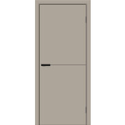 Дверь межкомнатная Браво-0.21 П ПЭТ, Clay Silk, глухая, каркасно-щитовая