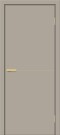 Дверь межкомнатная Браво-0.21.П (SG:P3) ПЭТ, Clay Silk, глухая, каркасно-щитовая
