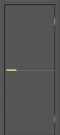 Дверь межкомнатная Браво-0.21.П (SG:P3) ПЭТ, Stormy Silk, глухая, каркасно-щитовая