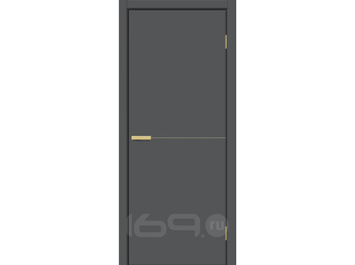 Дверь межкомнатная Браво-0.21.П (SG:P3) ПЭТ, Stormy Silk, глухая, каркасно-щитовая