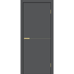 Дверь межкомнатная Браво-0.21.П (SG:P3) ПЭТ, Stormy Silk, глухая, каркасно-щитовая