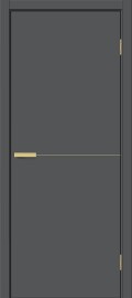 Дверь межкомнатная Браво-0.21.П (SG:P3) ПЭТ, Stormy Silk, глухая, каркасно-щитовая