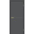 Дверь межкомнатная Браво-0.21.П (SG:P3) ПЭТ, Stormy Silk, глухая, каркасно-щитовая