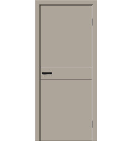Дверь межкомнатная Браво-0.24 П ПЭТ, Clay Silk, глухая, каркасно-щитовая