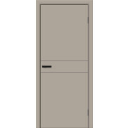 Дверь межкомнатная Браво-0.24 П ПЭТ, Clay Silk, глухая, каркасно-щитовая