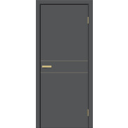 Дверь межкомнатная Браво-0.24.П (SG:P3) ПЭТ, Stormy Silk, глухая, каркасно-щитовая