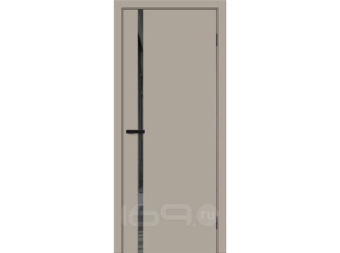 Дверь межкомнатная Браво-0.40 П ПЭТ, Clay Silk, глухая, каркасно-щитовая
