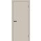 Дверь межкомнатная Браво-0.П ПЭТ, Cream Silk, глухая, каркасно-щитовая