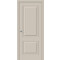 Дверь межкомнатная Классик-12 ПЭТ, Cream Silk, глухая, царговая