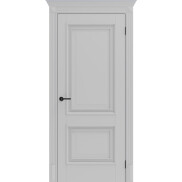 Дверь межкомнатная Классико-12.1 ПЭТ, Shellac Grey, глухая, царговая