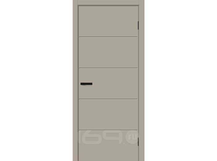 Дверь межкомнатная Граффити-2.Д.П ПЭТ, Clay Silk, глухая, каркасно-щитовая