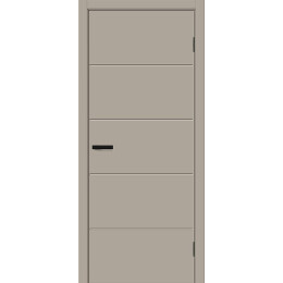 Дверь межкомнатная Граффити-2.Д.П ПЭТ, Clay Silk, глухая, каркасно-щитовая