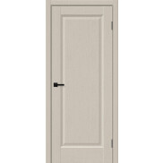 Дверь межкомнатная Неоклассик-30 ПЭТ, Cream Silkwood, глухая, царговая