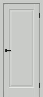 Дверь межкомнатная Неоклассик-30 ПЭТ Grey Silk, глухая, царговая